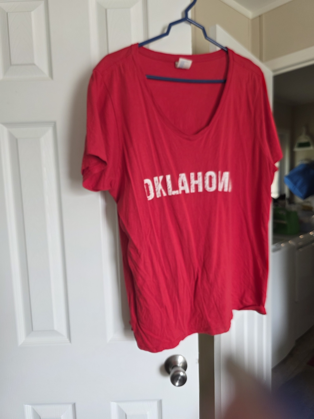 Red Oklahoma Graphic Tee